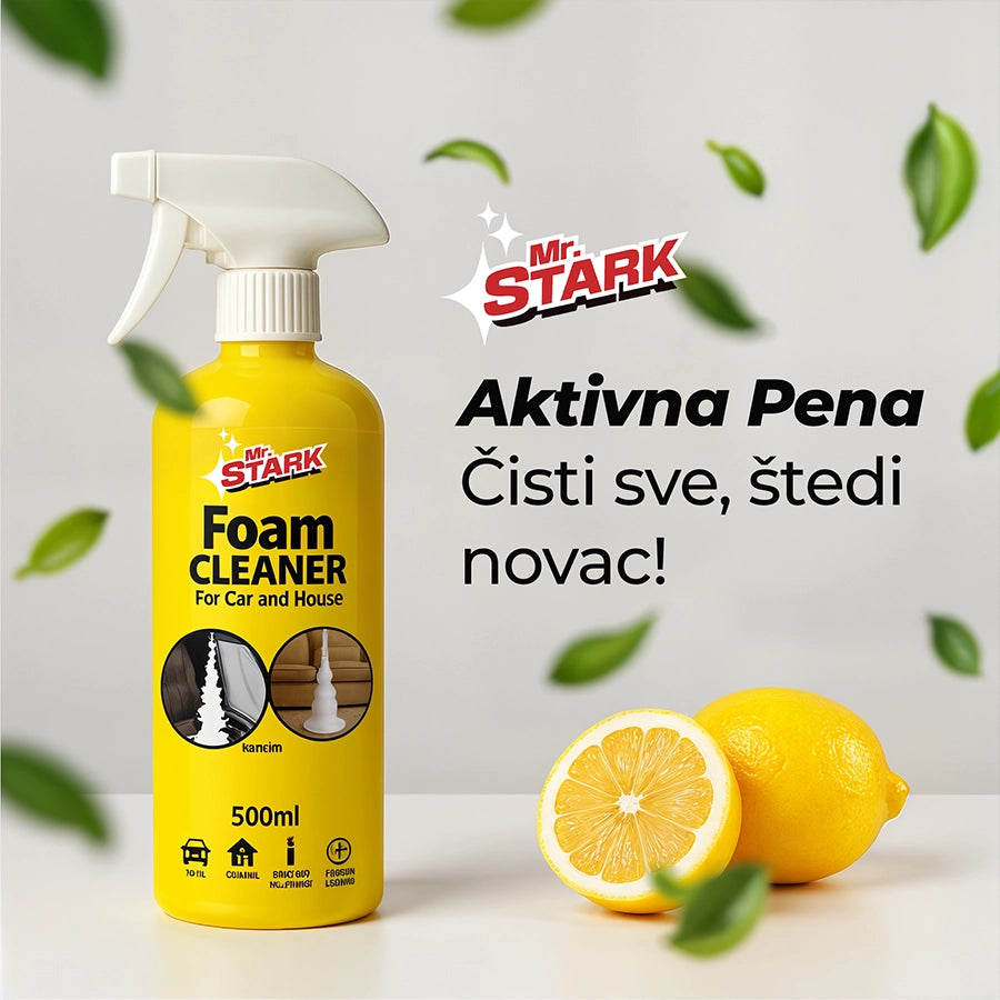 ✨ MrStark™ Aktivna Pena - Najefikasnija Formula za Čišćenje Svih Fleka!
