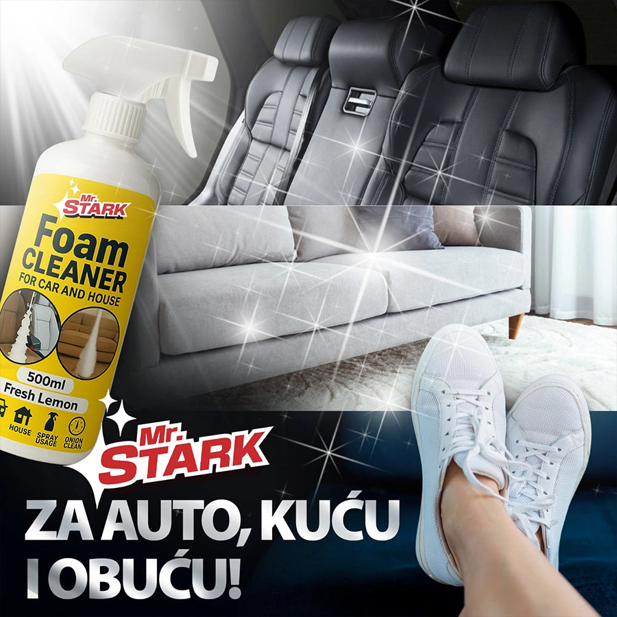 ✨ MrStark™ Aktivna Pena - Najefikasnija Formula za Čišćenje Svih Fleka!