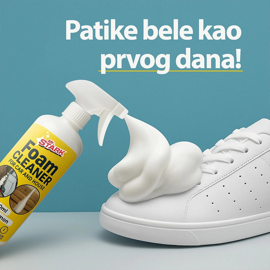 ✨ MrStark™ Aktivna Pena - Najefikasnija Formula za Čišćenje Svih Fleka!
