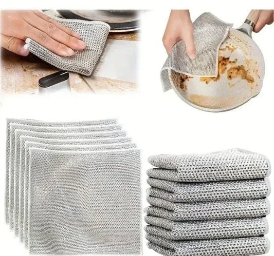 Čelične Krpe Za Lako Skidanje Tvrdokornih Fleka 5+5 GRATIS